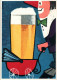 ! Lot Of 11 Postcards, Ansichtskarten Mit Bierreklame, Werbung, Beer Advertising - Cervezas