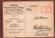 (RECTO / VERSO) CARTE AVEC AFFRANCHISSEMENT MECANIQUE EN 1930 - FRANKFURT - Franking Machines