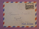 DD4 AEF TCHAD  BELLE LETTRE RR 1956  PETIT BUREAU  ABECHE  A  EYMET  FRANCE  +AFF.   PLAISANT+++ - Storia Postale