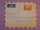 DD4 AEF GABON   BELLE LETTRE 1958  PETIT BUREAU KANGO   A  EYMET  FRANCE  +AFF.   PLAISANT+++ - Cartas & Documentos