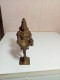 Statuette Ancienne Dieux Hauteur 12 Cm X 12 Cm - Bronzen