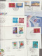 Europa CEPT Covers From 1980 To 1989 - 50 Covers. Weight 0,280 Kg. Please Read Sales Conditions Under Image Of Lot - Verzamelingen