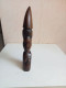 Statuette Ancienne Africaine En Bois Hauteur 21,5 Cm - Afrikanische Kunst