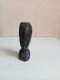 Statuette Ancienne Africaine En Bois Hauteur 10,5 Cm X 3,5 Cm - Arte Africano