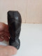 Delcampe - Statuette Ancienne Africaine En Bois Hauteur 10,5 Cm X 3,5 Cm - African Art