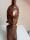 Statuette Ancienne Africaine En Bois Hauteur 31 Cm X 8 Cm - Arte Africana