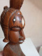 Delcampe - Statuette Ancienne Africaine En Bois Hauteur 31 Cm X 8 Cm - Afrikanische Kunst