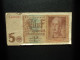 ALLEMAGNE : 5 REICHSMARK   1.8.1942    C.A. 179a, *  / P 186a **     TTB *** - 5 Reichsmark