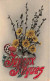FETES ET VOEUX - Pâques - Un Bouquet De Tournesol - Colorisé - Carte Postale Ancienne - Pâques