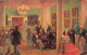 ARTS - Peintures Et Tableaux - La Société De Moscou Environ 1840 - Carte Postale Ancienne - Paintings