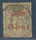 CAVALLE - N°8 Obl (1893-1900) 4pi S.1fr Bronze - Used Stamps