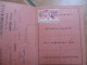 1952 Fèdèration Des Sociètès Philateliques Francaises TESSERA Con Erinnofilo CARTE FEDERALE - Used Stamps