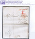 Ireland Louth Uniform Penny Post Large Type PAID AT DUNDALK/1d In Red On Cover To Dublin 1844 - Préphilatélie