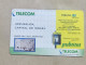 COLOMBIA-(ELS-PUB-0006A)-JERUSALEM-WALL PEOPLE-(1)-(25 Publitel)-(0010907172)-used Card+1card Prepiad Free - Colombie