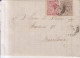 Año 1876 Edifil 192-188 Alfonso XII Carta  Matasellos Aguilas Murcia Asensio Fernandez - Brieven En Documenten