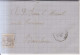 Año 1879 Edifil 204 Alfonso XII Carta  Matasellos Rombo Manresa Barcelona Membrete Jaime Boxadera - Brieven En Documenten