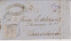 Año 1879 Edifil 204 Alfonso XII Carta  Matasellos Calatayud Zaragoza Membrete Viuda Pedro Palacios - Cartas & Documentos
