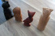 Lot De Chouette En Bois - Animals