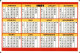 J1710 - Calendrier 1981 - LE PROGRÈS - Small : 1981-90