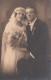 Bride & Groom , Wedding , Marriage , Mariage , Hochzeit Real Photo Postcard Foto Prader Graz Austria - Noces