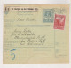 SLOVENIA,Austria 1916 ST.GEORGEN A.d, SUDBAHN Sveti Juraj Ob Juzni Zeleznici Parcel Card - Slowenien