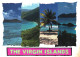 VIRGIN ISLANDS, MULTIPLE VIEWS, COAST, CARIBBEAN SEA, ANTILLES - Islas Vírgenes Británicas