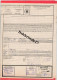 96 0640 LIMBACH PRÈS DE HOMBURG (SARRE) 1957 LETTRE DE VOITURE GRANDE VITESSE TRANSPORT INTERNATIONAL PAR CHEMIN DE FER - 1950 - ...