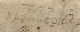 Lettre, Préphilatélie, Précurseurs XIX E Siècle, 28 Janvier 1821, P.24.P BESANCON, T.3 E, P.P. - 1801-1848: Précurseurs XIX