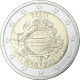 Estonie, 2 Euro, Introduction De L'euro, 2012, SPL, Bimétallique, KM:70 - Estland