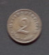 3e Reich 2 Pfennig  1936 F  Seltene - 2 Reichspfennig