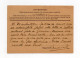 !!! CAMEROUN, CARTE INTERZONE LOCALE UTILISEE POUR LE MAROC EN 1941 - Lettres & Documents