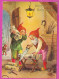 298324 / Illustrator Italy , Buon Natale E Buon Anno , Gnome Dwarf Wood PC USED Vaticana 1981 250 G. L. Bernini Flamme - Covers & Documents