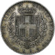 Italie, Vittorio Emanuele II, 5 Lire, 1851, Torino, TB+, Argent, KM:144.1 - Italian Piedmont-Sardinia-Savoie