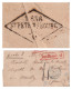 LETTRE. RUSSIE. 27 MARS 56. ST PETERSBOURG POUR NEUILLY FRANCE. PORTO 3. AUS RUSSLAND. PRUSSE VALENCIENNES 3. TAXE 11 - ...-1857 Voorfilatelie