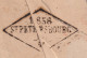 LETTRE. RUSSIE. 27 MARS 56. ST PETERSBOURG POUR NEUILLY FRANCE. PORTO 3. AUS RUSSLAND. PRUSSE VALENCIENNES 3. TAXE 11 - ...-1857 Préphilatélie