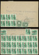 KÖLESD 1946. Dekoratív, 32 Bélyeges Inflációs, Vegyes Bérmentesítésű Levél Budapestre - Used Stamps