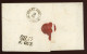 1845. Malo Levél, Tartalommal, 20Kr Poróval Szentkeresztre Küldve - Oblitérés