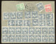 BIKSZÁDFÜRDŐ 1911. Ajánlott Levél  32db Bélyeggel Debrecenbe Küldve - Used Stamps
