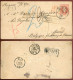 BUDA 1870. 5Kr-os Díjjegyes Boríték Belgiumba Küldve, Többszörösen Portózva! Látványos, Ritka Darab! - Used Stamps