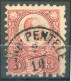 DUNAPENTELE Réznyomat 5Kr, Szép Bélyegzés - Used Stamps