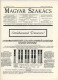 A Magyar Szakács 1930-32. 6db Ritka Szám, Sok Reklámmal, Szerk : Gundel Károly! - Ohne Zuordnung