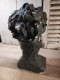 Ancienne Sculpture Buste De Beethoven Signé Cipriani - Plâtre