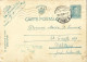 ROMANIA 1941 POSTCARD, CENSORED NO.10 POSTCARD STATIONERY - World War 2 Letters