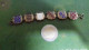 B6 / BRACELET BLASON / ARTOIS/BEARN/BRETAGNE/LORRAINE/PICARDIE/POITOU  PETITE REPARATION A PREVOIR RARE - Armbänder