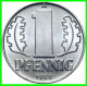 ( GERMANY ) REPUBLICA DEMOCRATICA DE ALEMANIA AÑO 1964 ( DDR ) MONEDAS DE 1 PFENNING  CECA-A  MONEDA DE ALUMINIO - 1 Pfennig