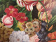 Delcampe - Tableau Peinture Nature Morte Bouquet De Fleurs Seconde Moitié Du XXème Siècle, Signée J. Swire - Oils