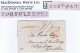 Ireland  Antrim 1836 Masonic Cover To Dublin Prepaid "1/8" Double, With POST-PAID And Matching PORTGLENONE - Prephilately