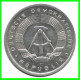 REPUBLICA DEMOCRATICA DE ALEMANIA ( DDR ) MONEDAS DE 1 PFENNING AÑO 1981 CECA-A MONEDA DE 17mm Obv.State ALUMINIO - 1 Pfennig