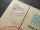 Delcampe - CSR 1938 Postkarte Roter Stempel NEDAME SA! Censura / Zensurpost / Polni Posta / PP 32 Und VLK Censura - Storia Postale