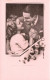 Couple -Un Couple Sur Le Point De S'embrasser - Carte Postale Ancienne - Parejas
